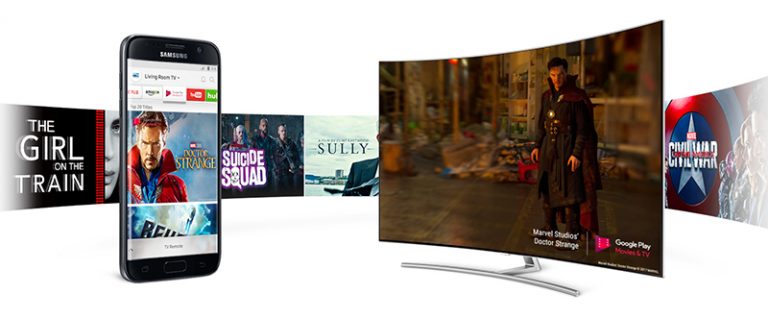 Smart Tivi QLED 4K Samsung 65 inch QA65Q9F Chia sẻ hình ảnh lên tivi
