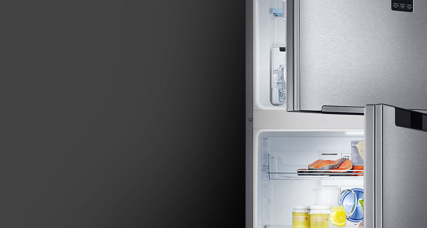  Tủ lạnh Samsung Inverter 362 lít Twin Cooling Plus RT35K5982 DX Thiết kế đẹp mắt