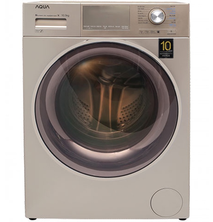 Máy giặt AQUA lồng ngang 8.5kg AQD-D850E.N - Mua Sắm Điện Máy Giá Rẻ Tại Điện Máy Miền Bắc
